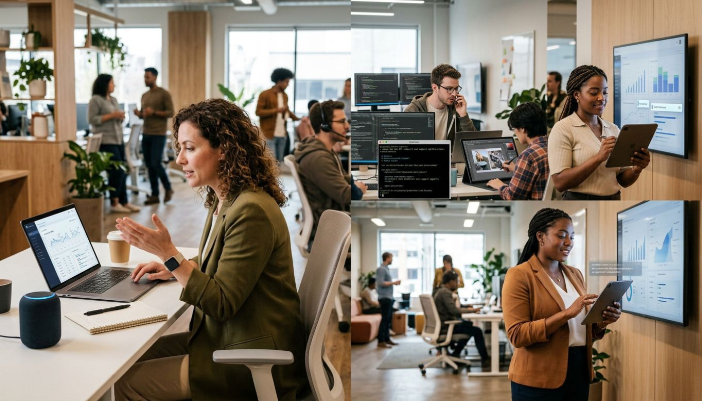 Quels métiers profitent déjà des assistants intelligents au bureau ?
